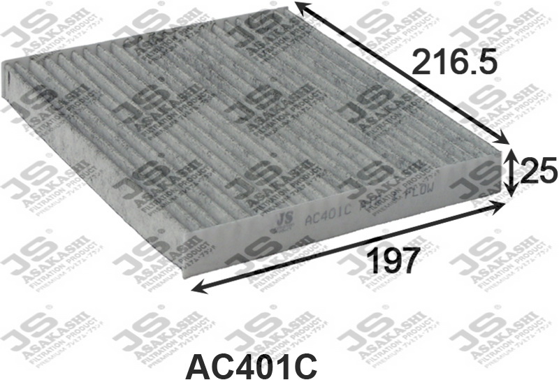 AC401C JS ASAKASHI Фильтр салона